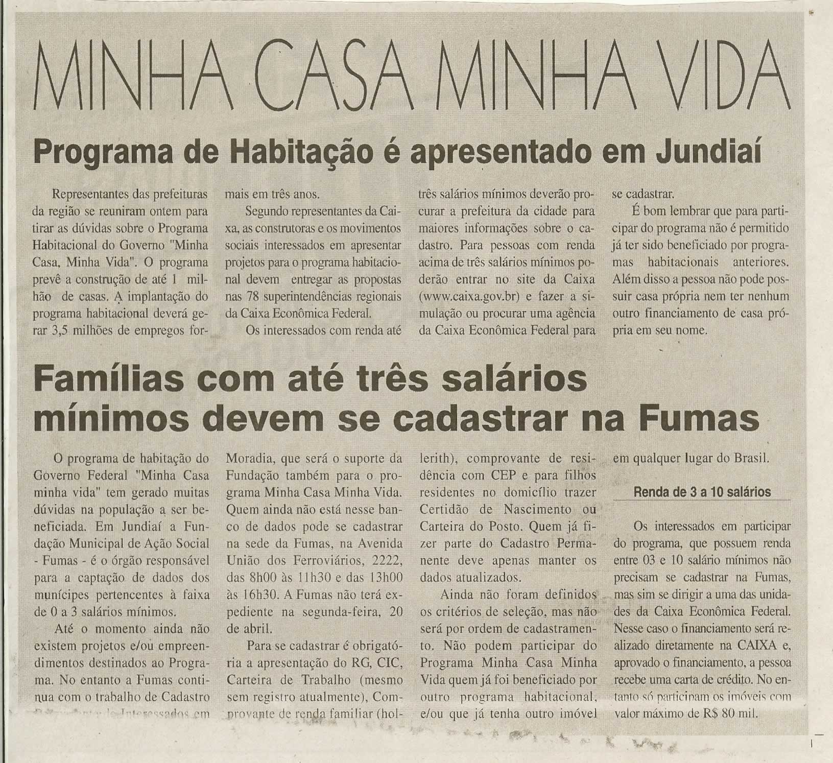 Jornal da Cidade - 17/04/2009