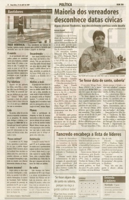 Bom Dia Jundiaí - 21/04/2009