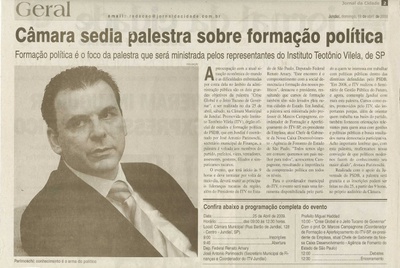 Jornal da Cidade - 19/04/2009