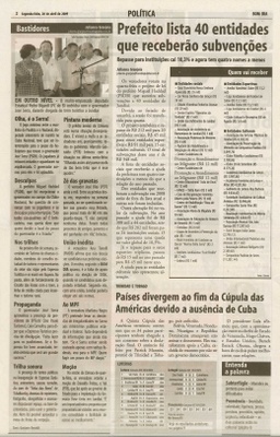Bom Dia Jundiaí - 20/04/2009