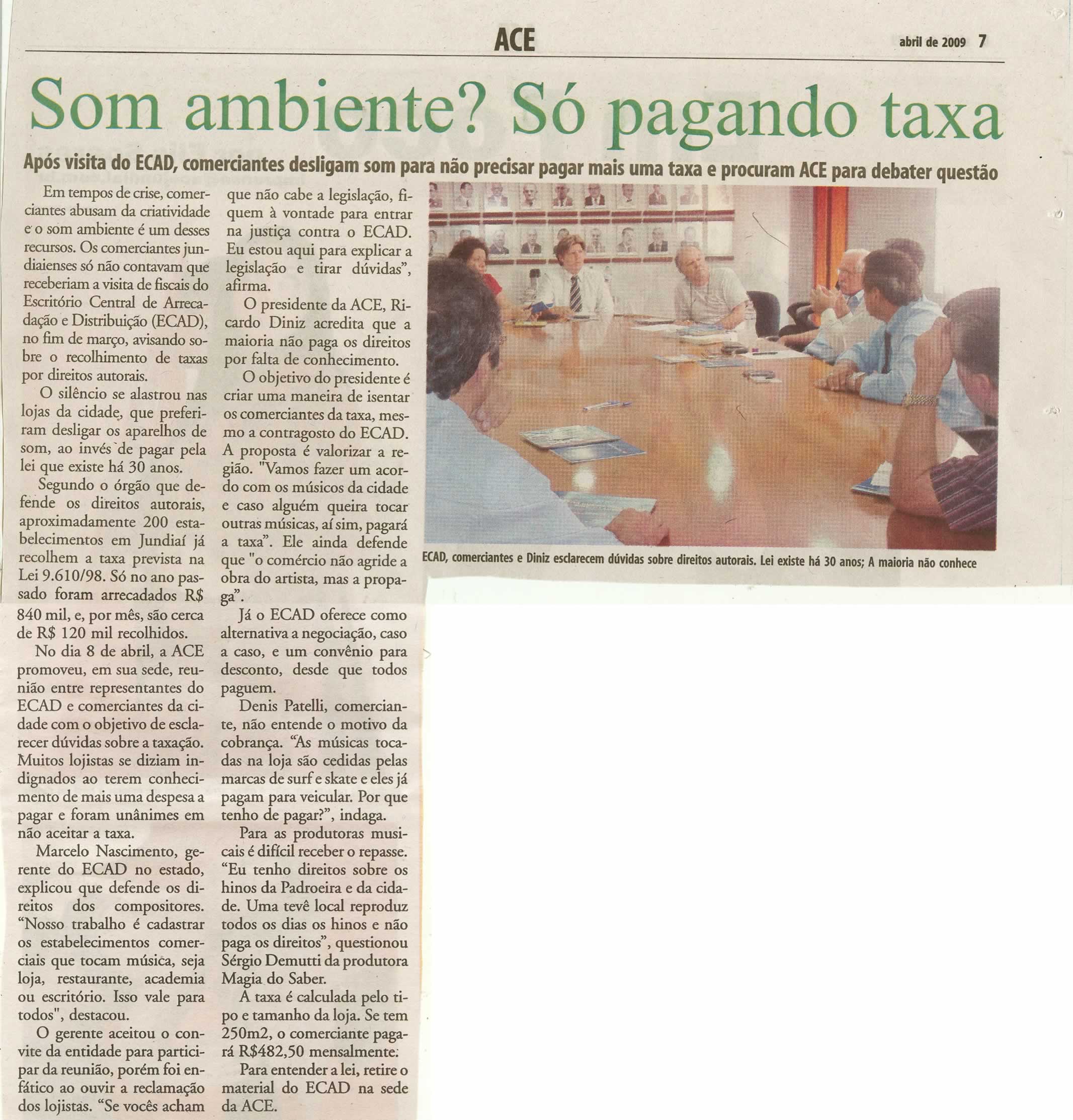 Bom Dia Jundiaí - 25/04/2009