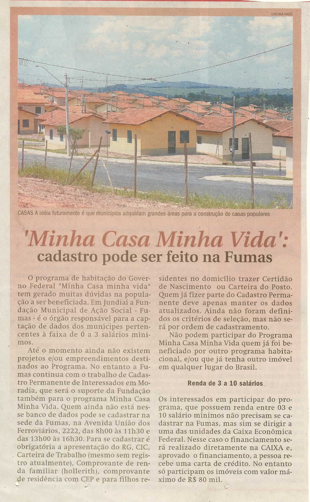 Jornal de Jundiaí - 27/04/2009