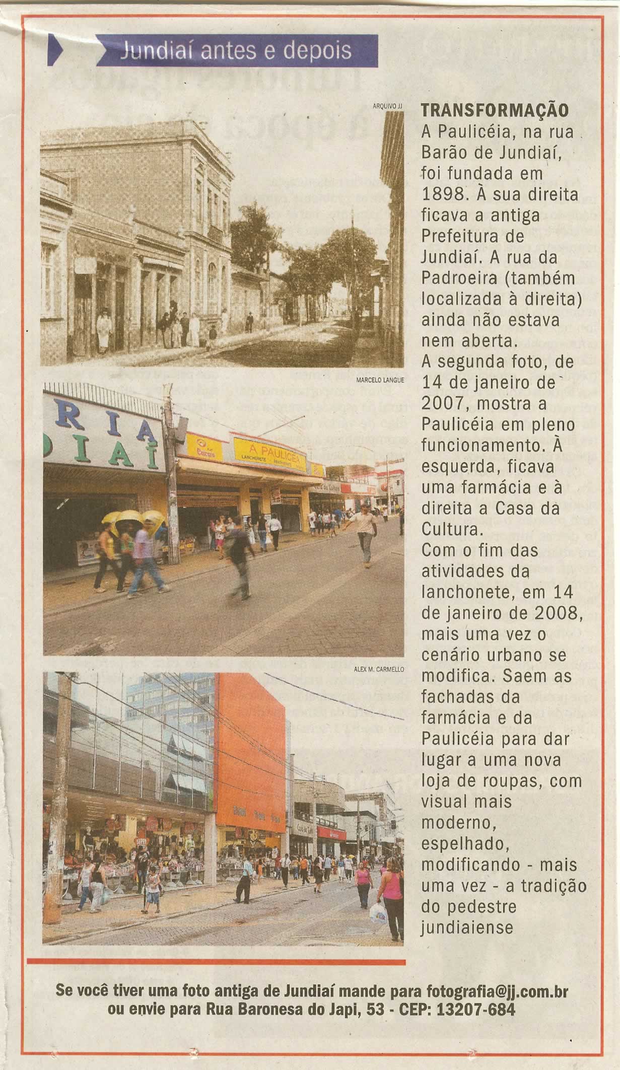 Jornal de Jundiaí - 26/04/2009