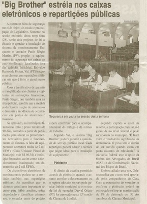 Jornal da Cidade - 26/04/2009