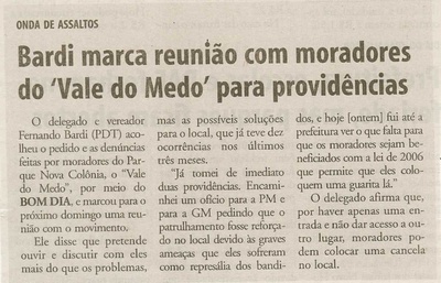 Bom Dia Jundiaí - 30/04/2009