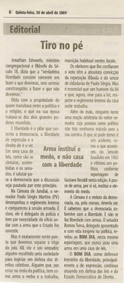 Bom Dia Jundiaí - 30/04/2009