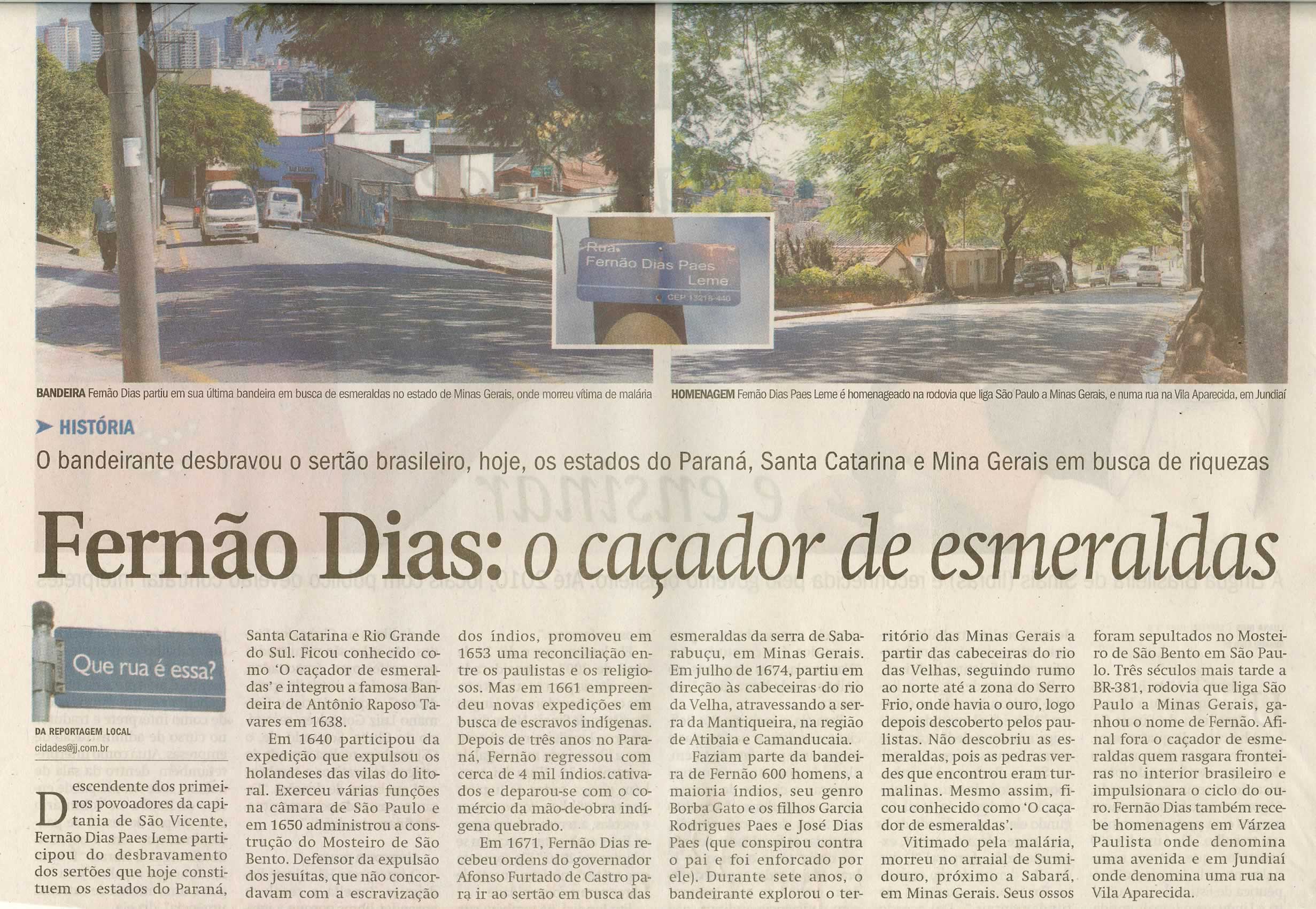 Jornal de Jundiaí - 03/05/2009