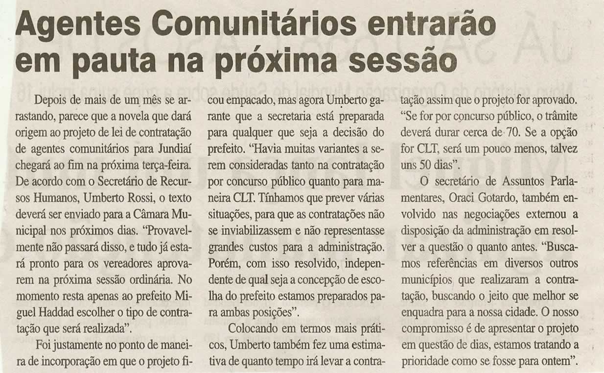 Jornal da Cidade - 03/05/2009