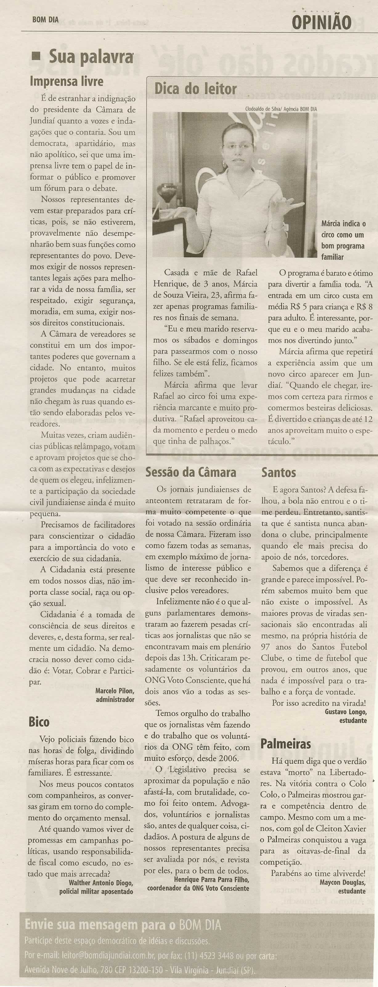 Jornal da Cidade - 01/05/2009