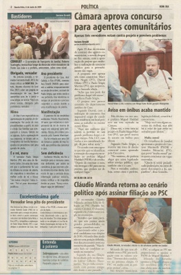 Bom Dia Jundiaí - 06/05/2009