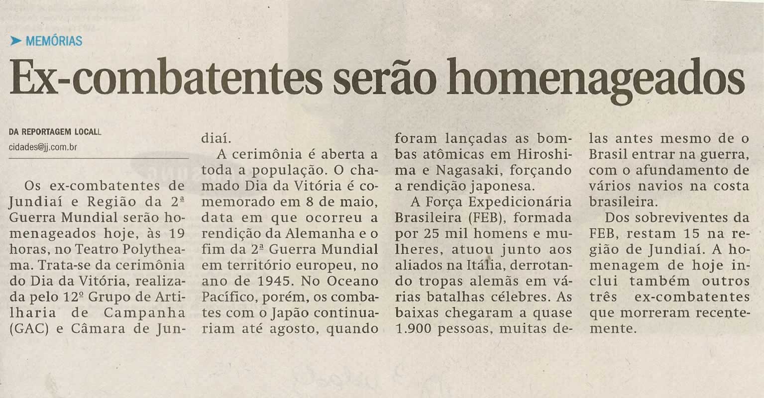 Jornal de Jundiaí - 06/05/2009