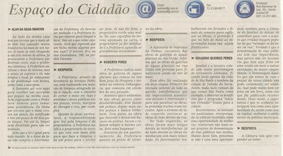 Jornal de Jundiaí - 06/05/2009