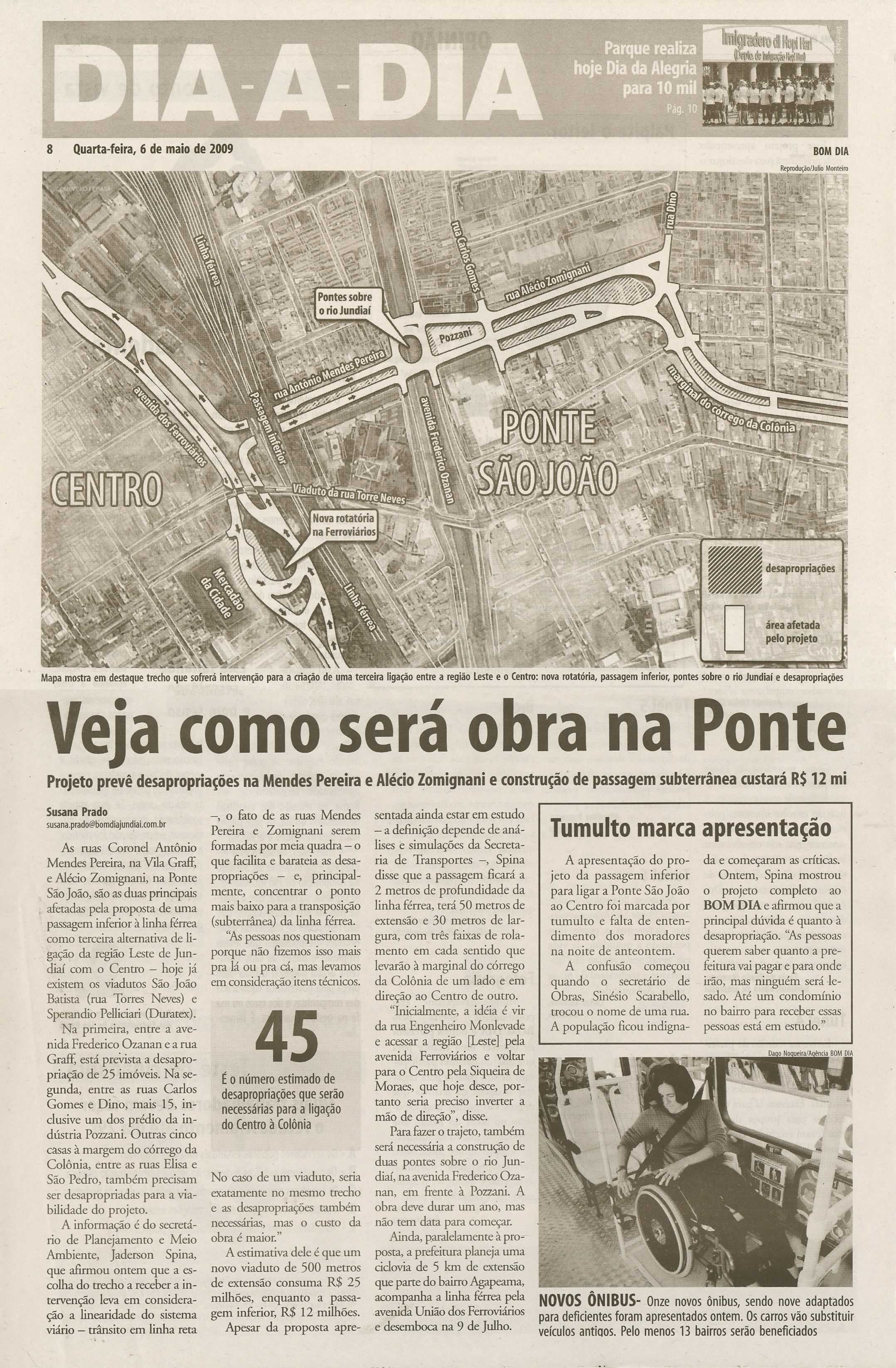 Bom Dia Jundiaí - 06/05/2009