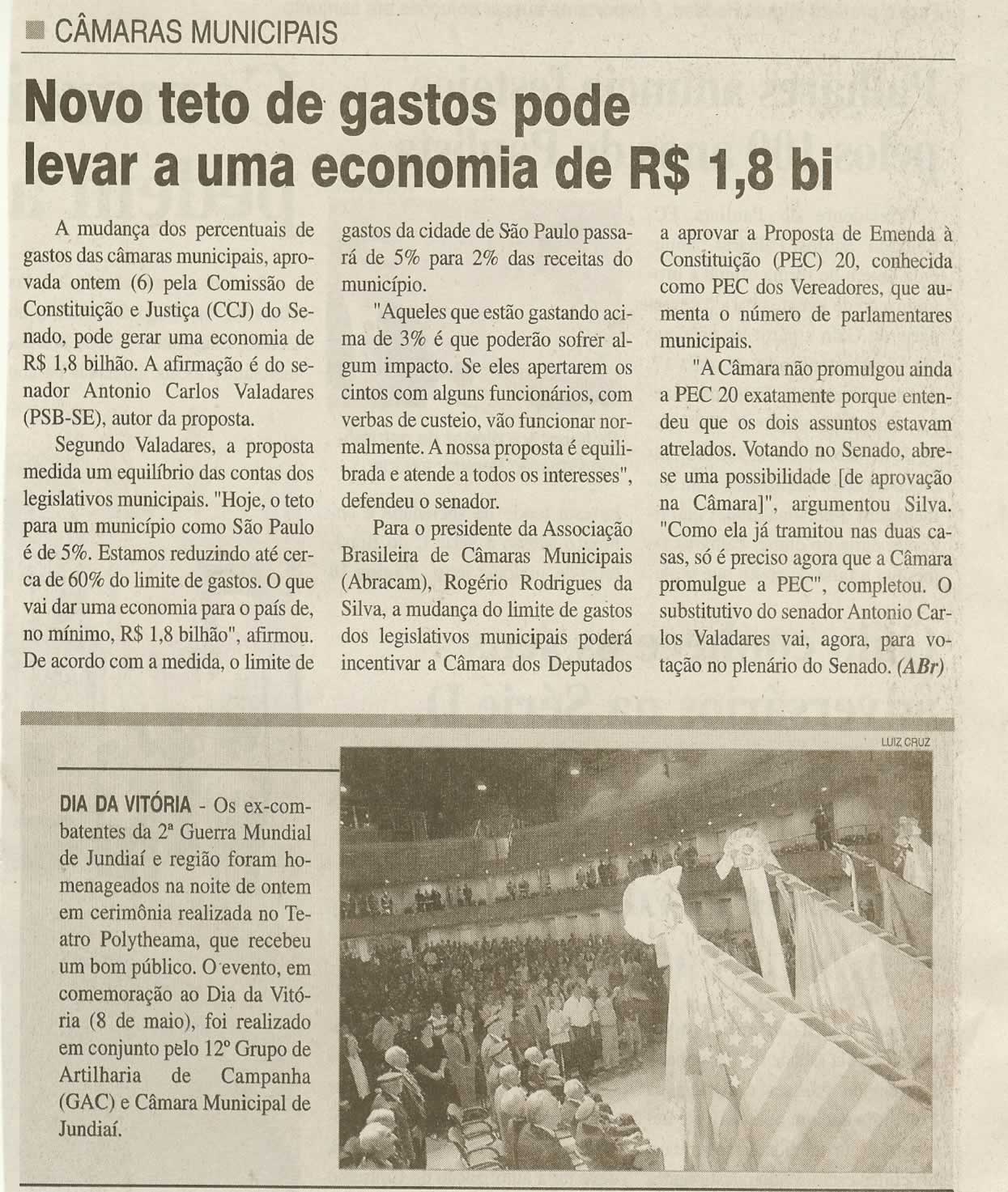 Jornal da Cidade - 07/05/2009
