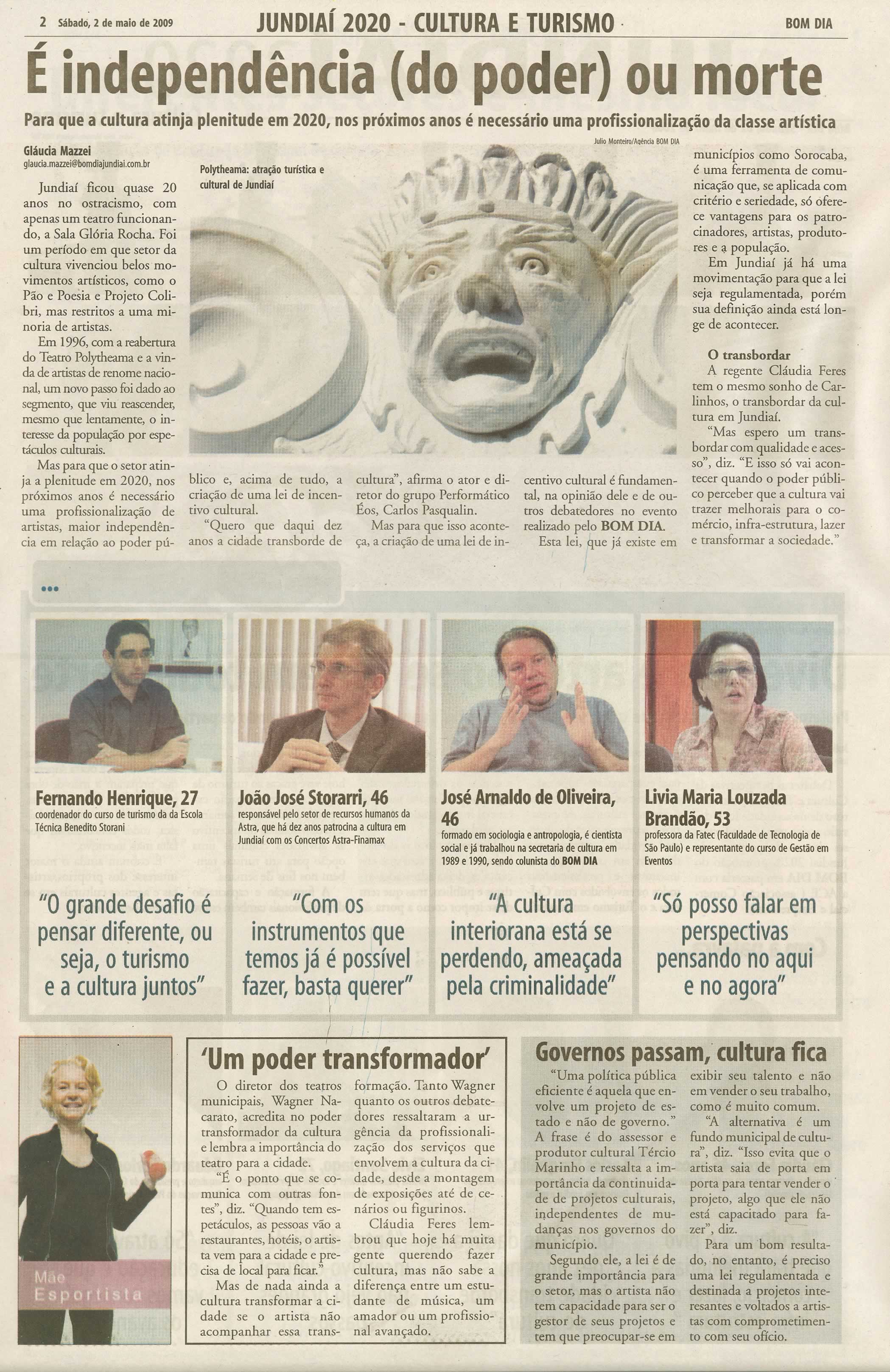 Bom Dia Jundiaí - 02/05/2009