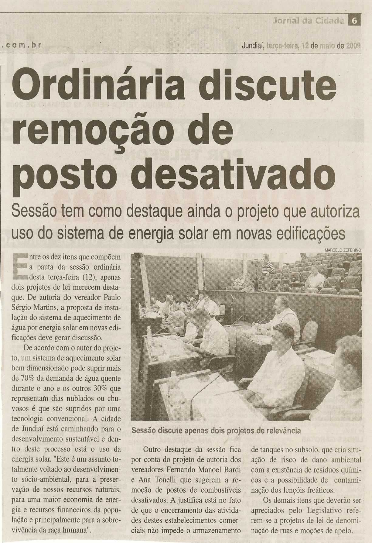 Jornal da Cidade - 12/05/2009
