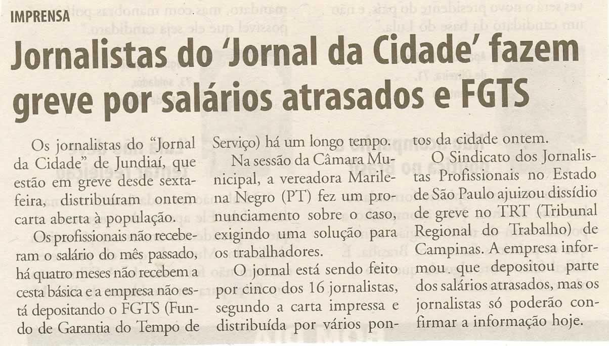 Bom Dia Jundiaí - 14/05/2009