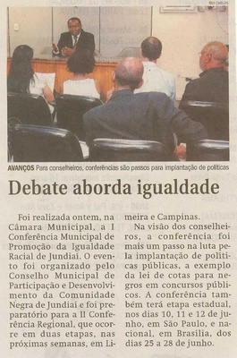 Jornal de Jundiaí - 15/05/2009