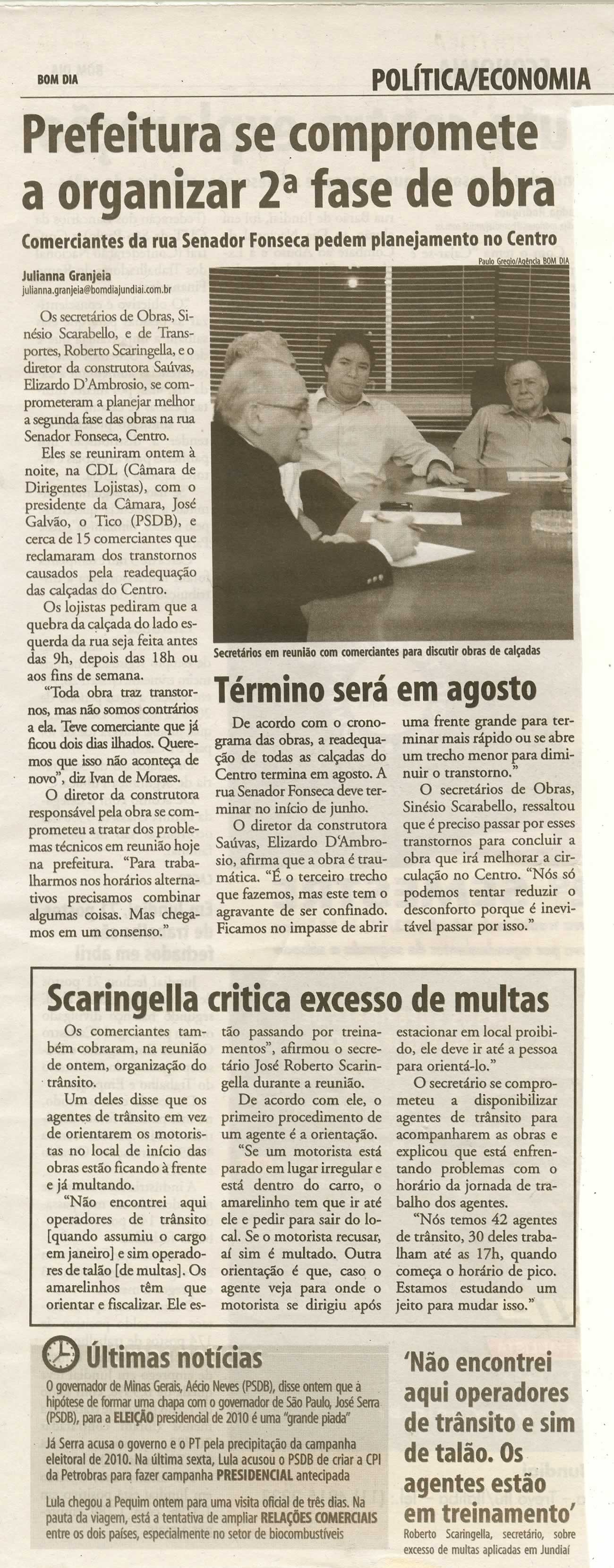 Bom Dia Jundiaí - 19/05/2009