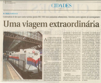 Jornal de Jundiaí - 22/05/2009
