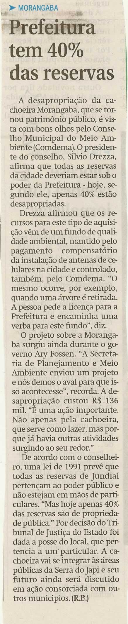 Jornal de Jundiaí - 22/05/2009