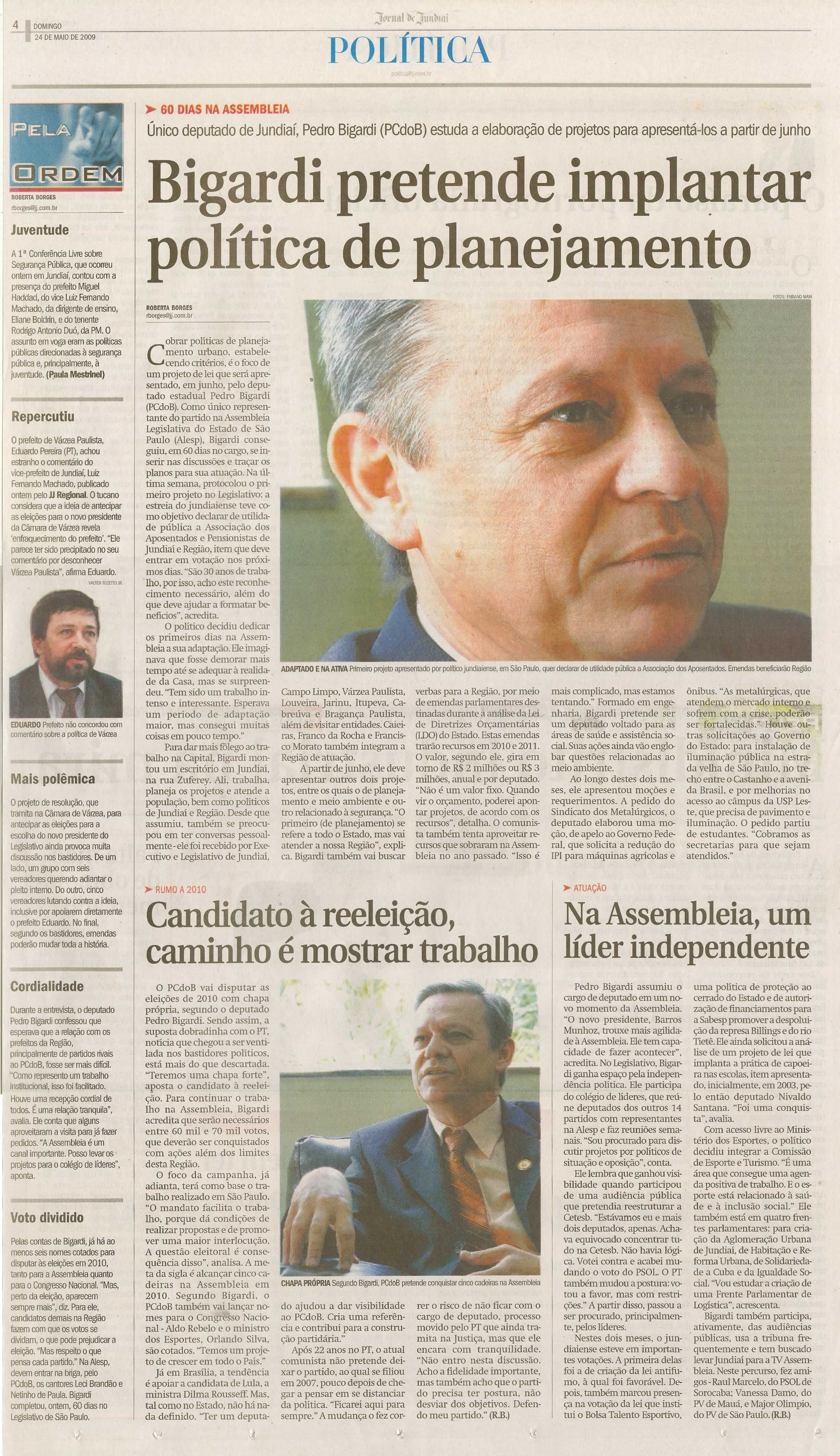 Jornal de Jundiaí - 24/05/2009