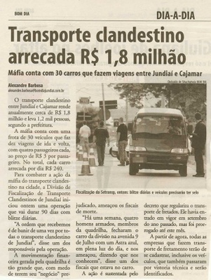 Bom Dia Jundiaí - 26/05/2009