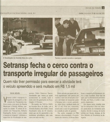 Jornal da Cidade - 26/05/2009