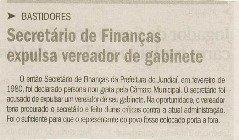 Jornal de Jundiaí - 26/05/2009