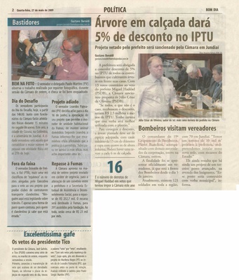 Bom Dia Jundiaí - 27/05/2009