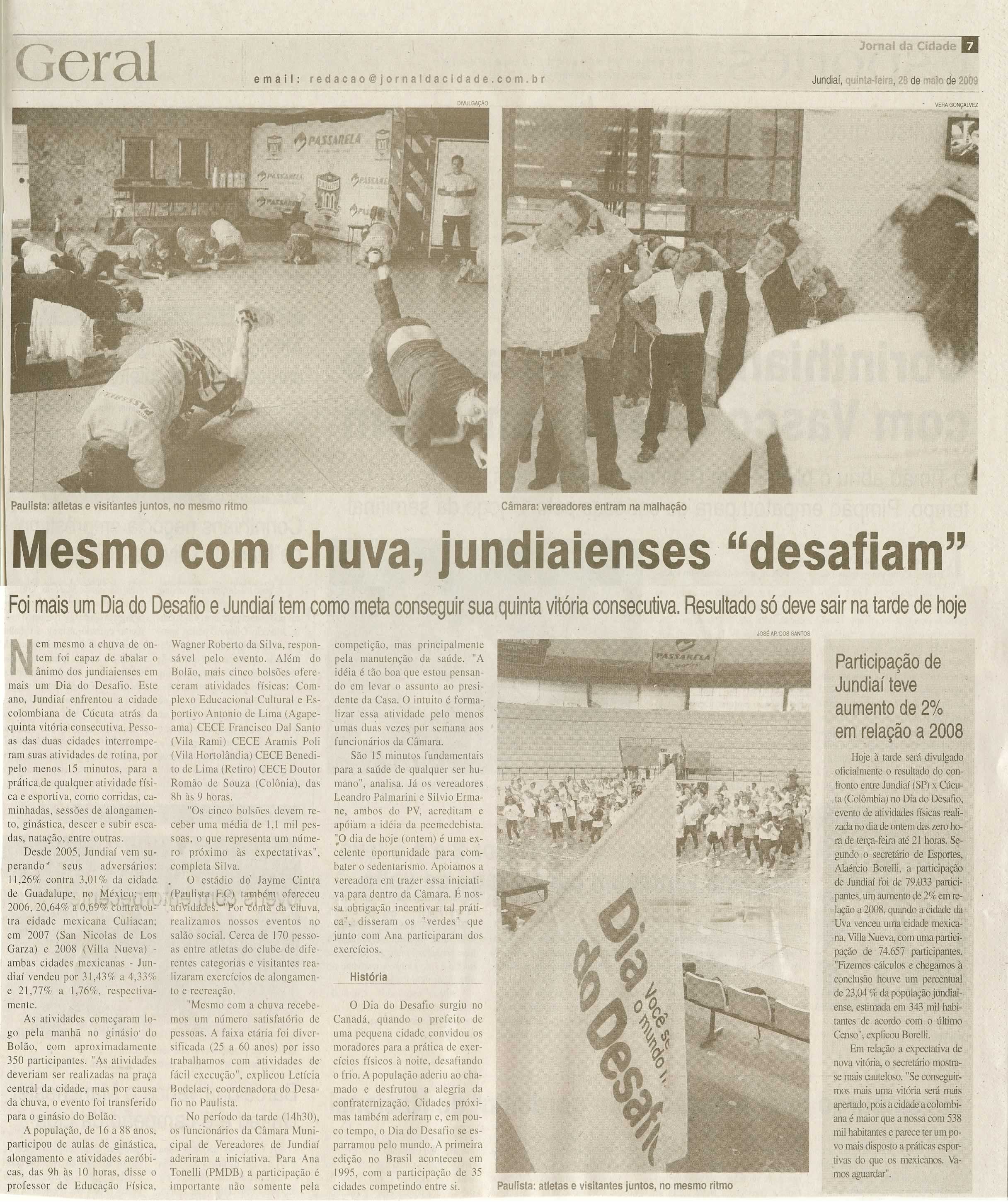 Jornal da Cidade - 28/05/2009