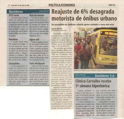 Bom Dia Jundiaí - 29/05/2009