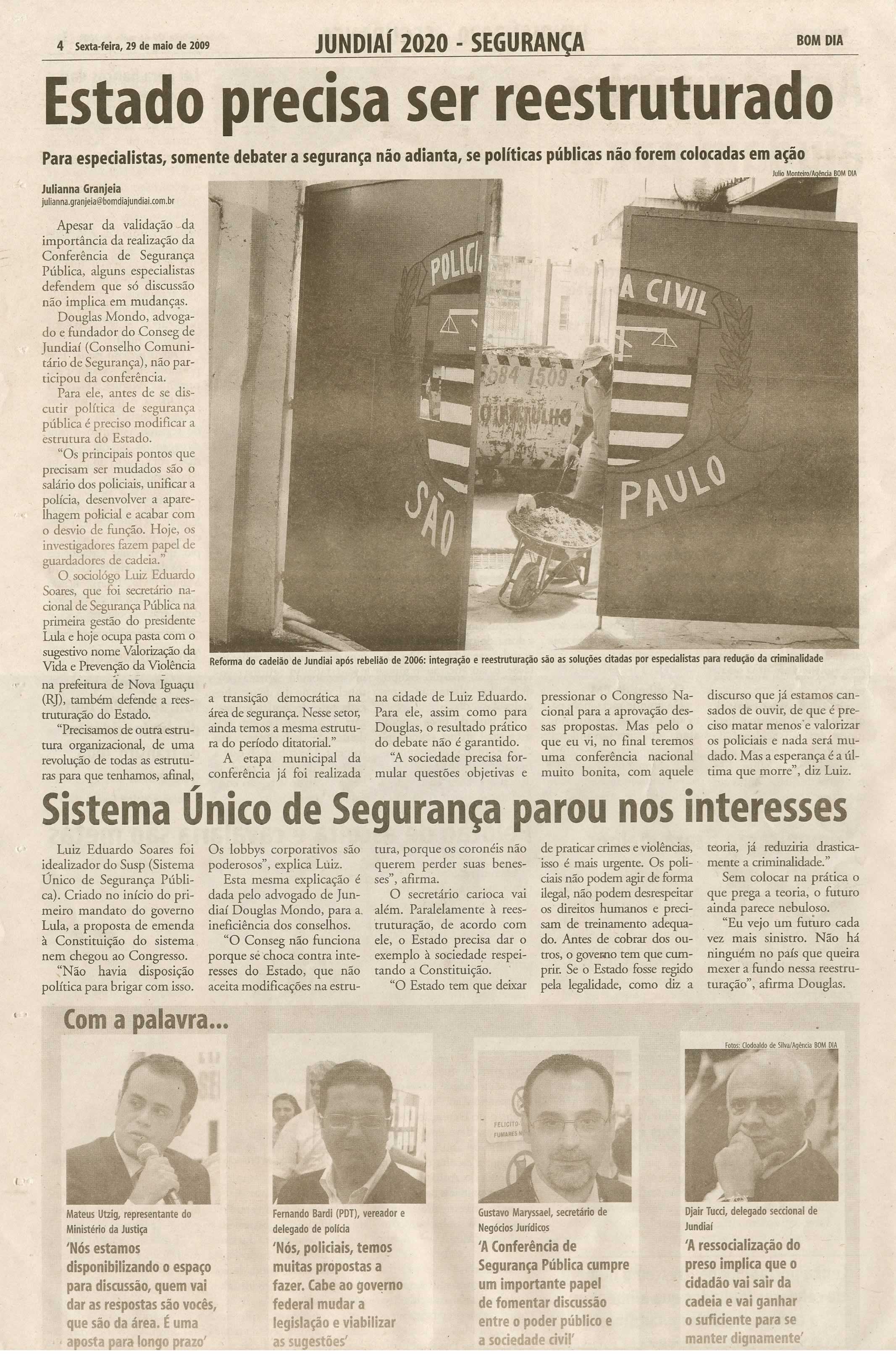 Bom Dia Jundiaí - 29/05/2009