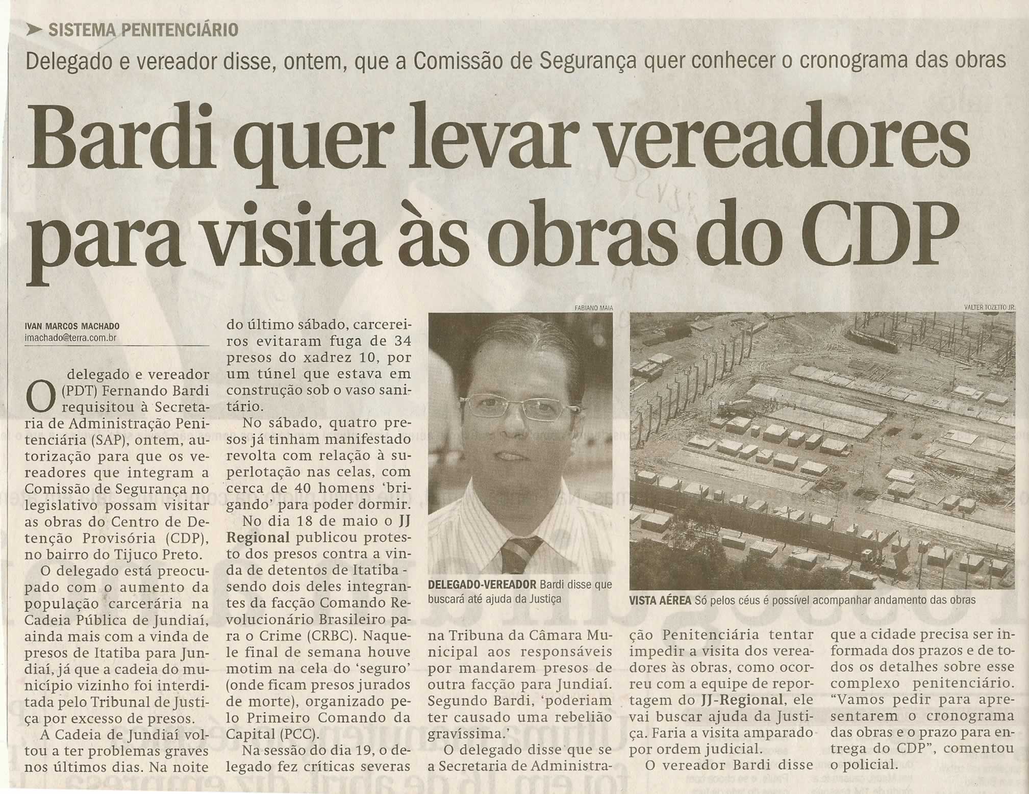 Jornal de Jundiaí - 02/06/2009