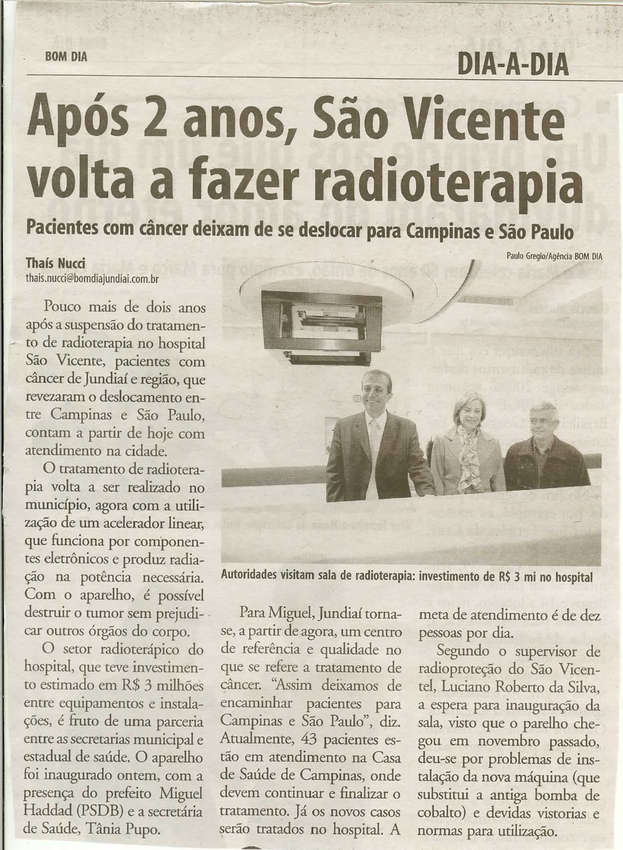 Bom Dia Jundiaí - 09/06/2009