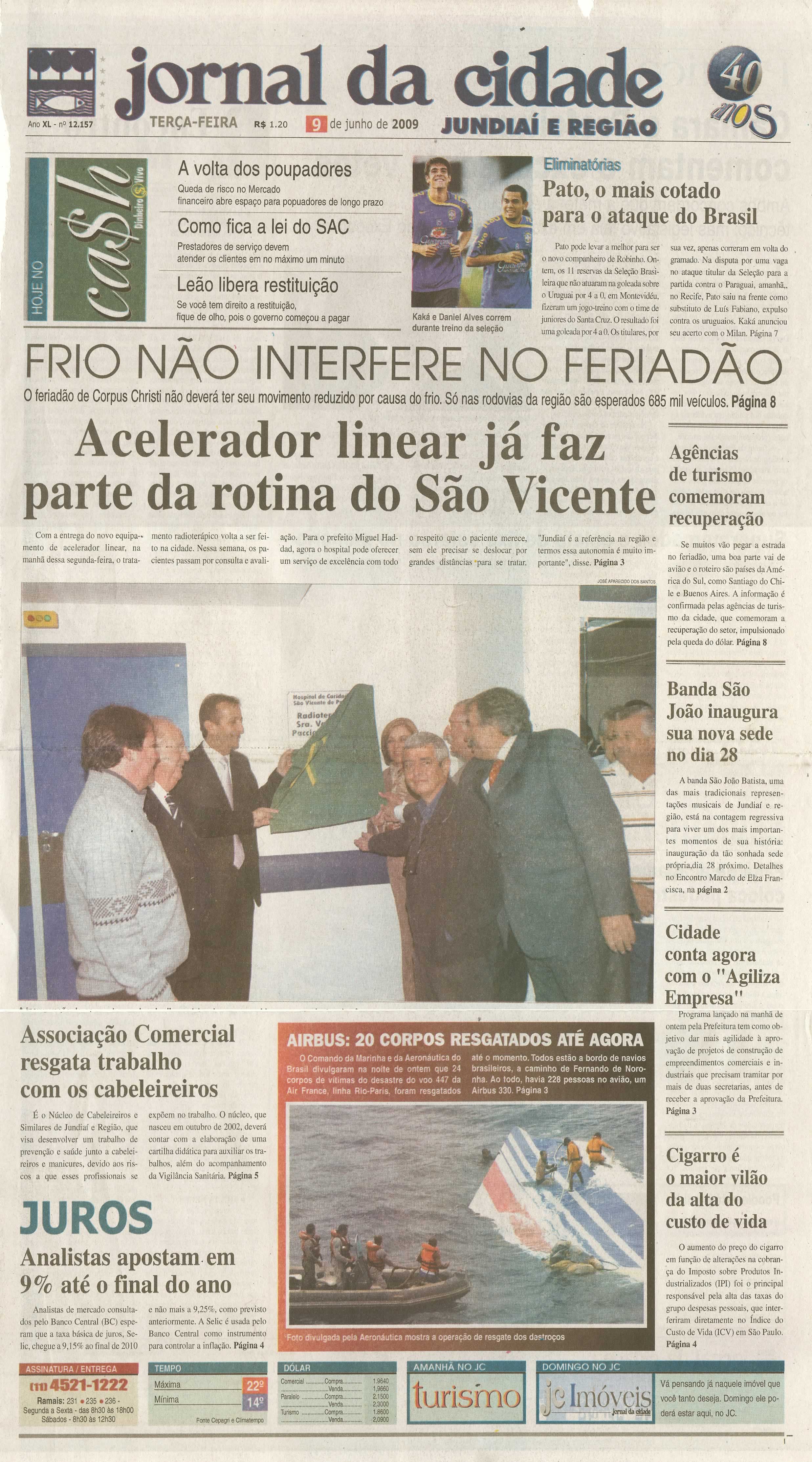 Jornal da Cidade - 09/06/2009