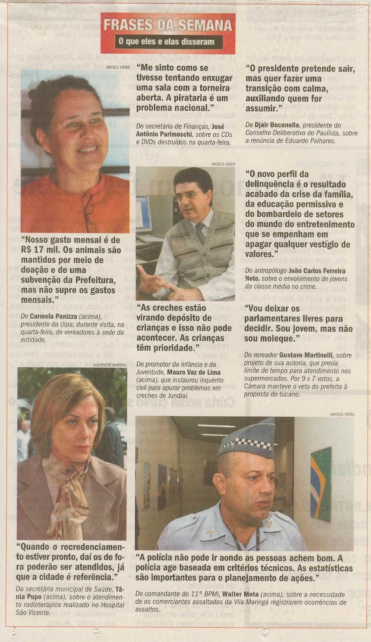 Jornal de Jundiaí - 14/06/2009