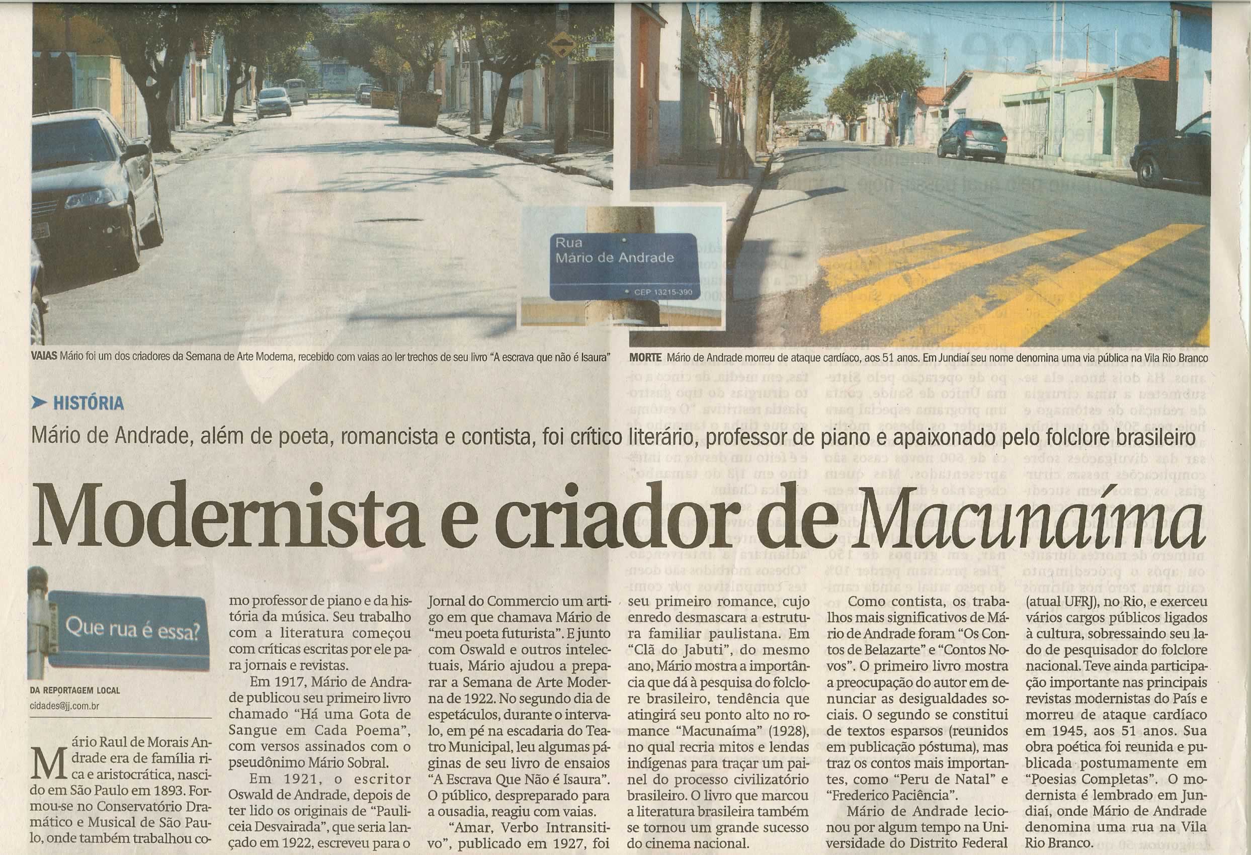 Jornal de Jundiaí - 14/06/2009