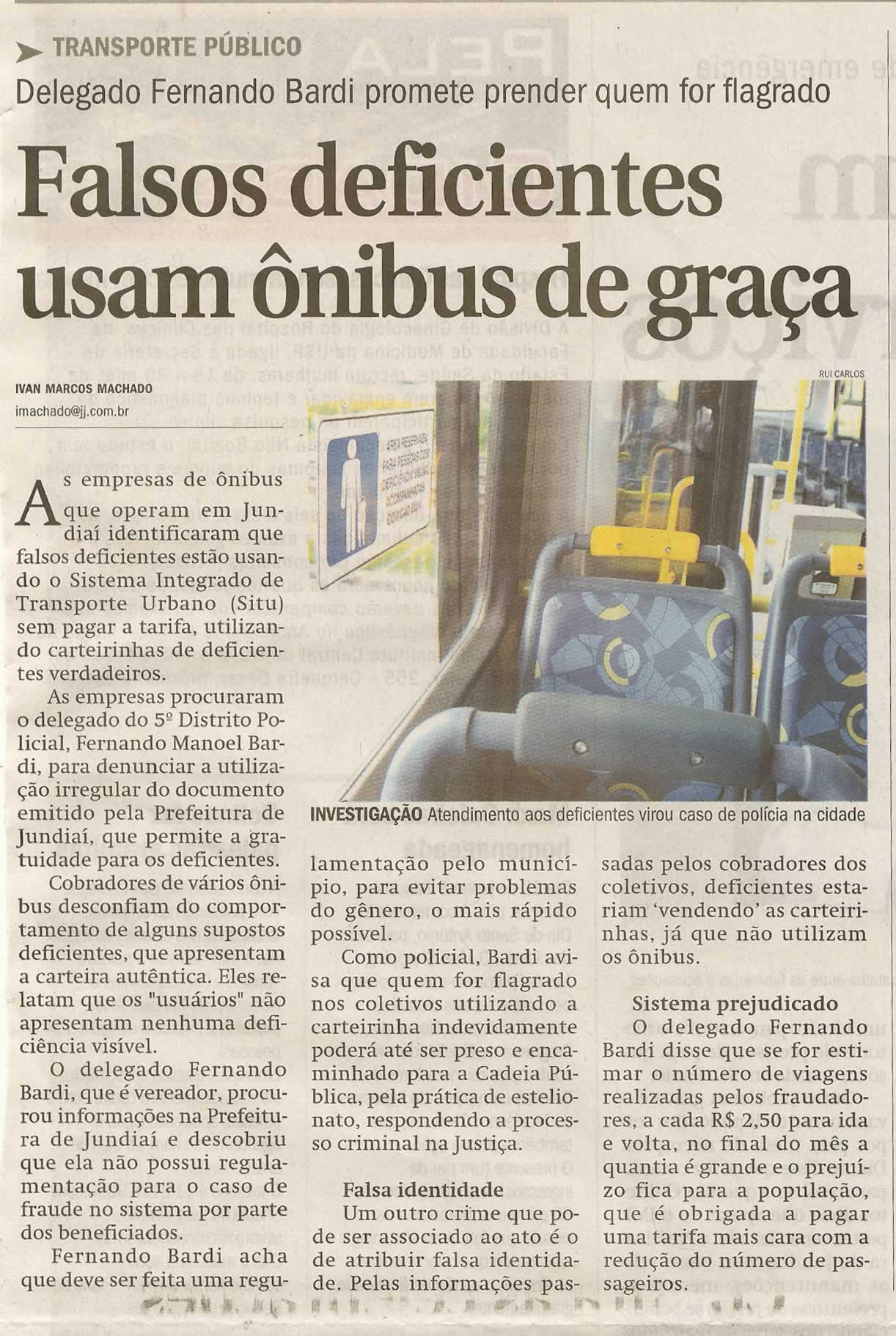 Jornal de Jundiaí - 11/06/2009