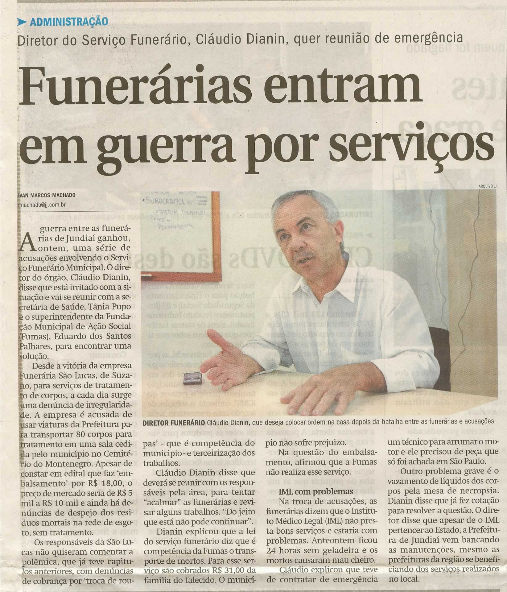 Jornal de Jundiaí - 11/06/2009