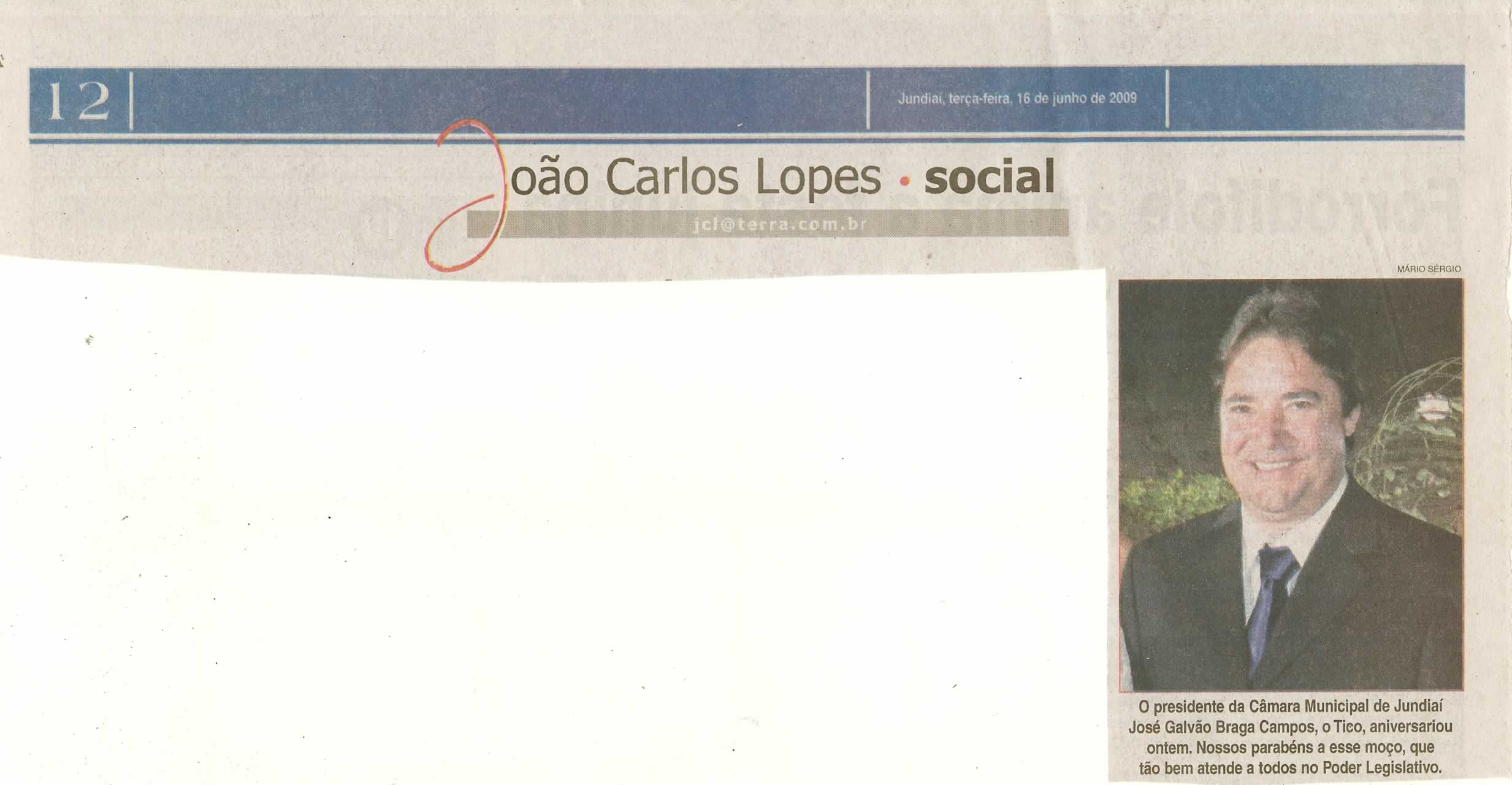 Jornal da Cidade - 16/06/2009