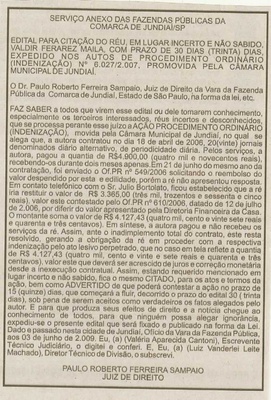 Jornal da Cidade - 17/06/2009