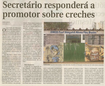 Jornal de Jundiaí - 17/06/2009