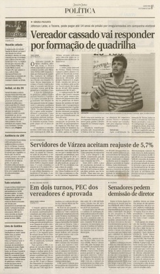 Jornal de Jundiaí - 18/06/2009