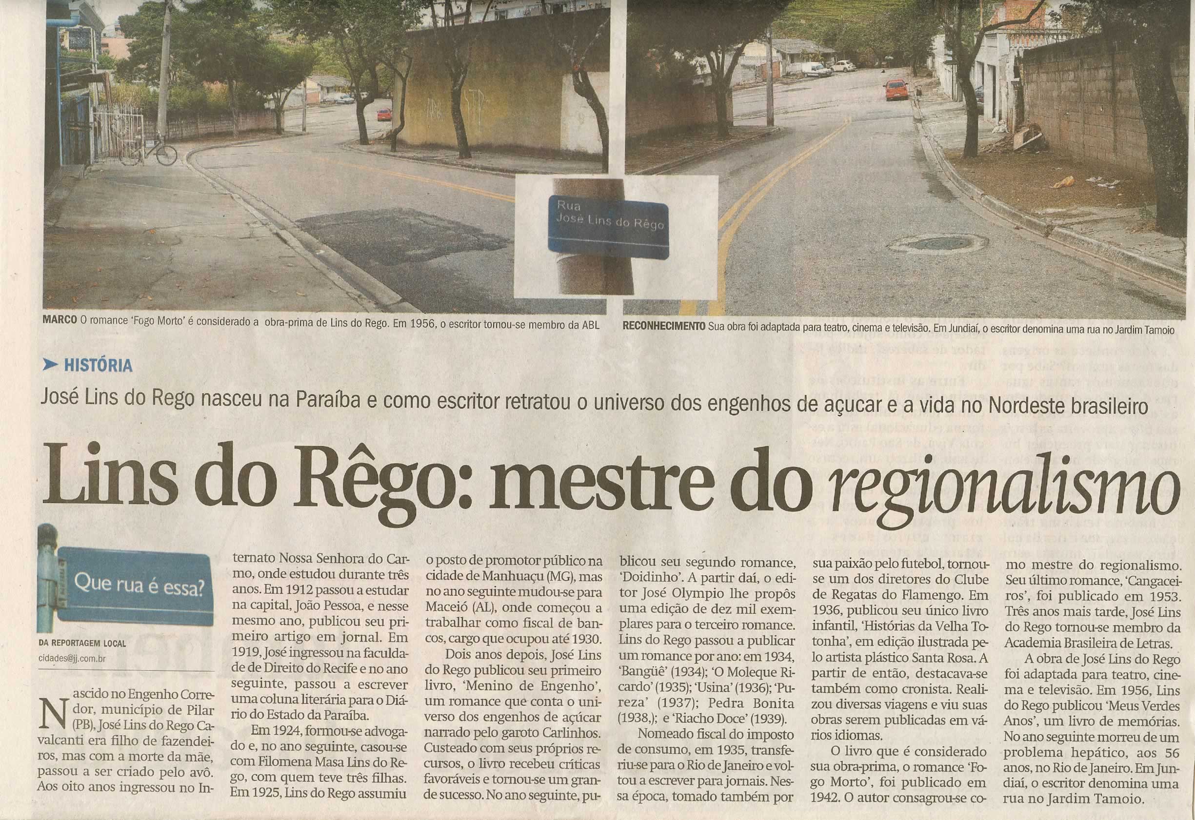 Jornal de Jundiaí - 21/06/2009