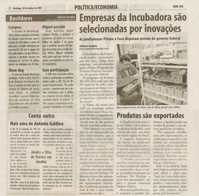 Bom Dia Jundiaí - 28/06/2009