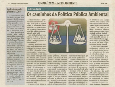 Bom Dia Jundiaí - 05/06/2009