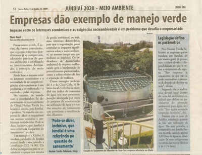 Bom Dia Jundiaí - 05/06/2009