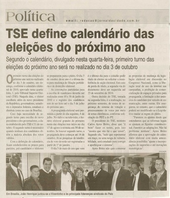 Jornal da Cidade - 02/07/2009