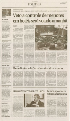 Jornal de Jundiaí - 06/07/2009